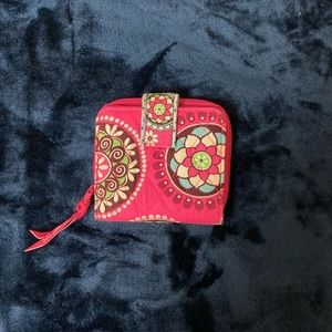 Vera Bradley Wallet in Cupcakes Pink